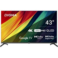 Телевизор Digma 43  DM-LED43UQB31, черный