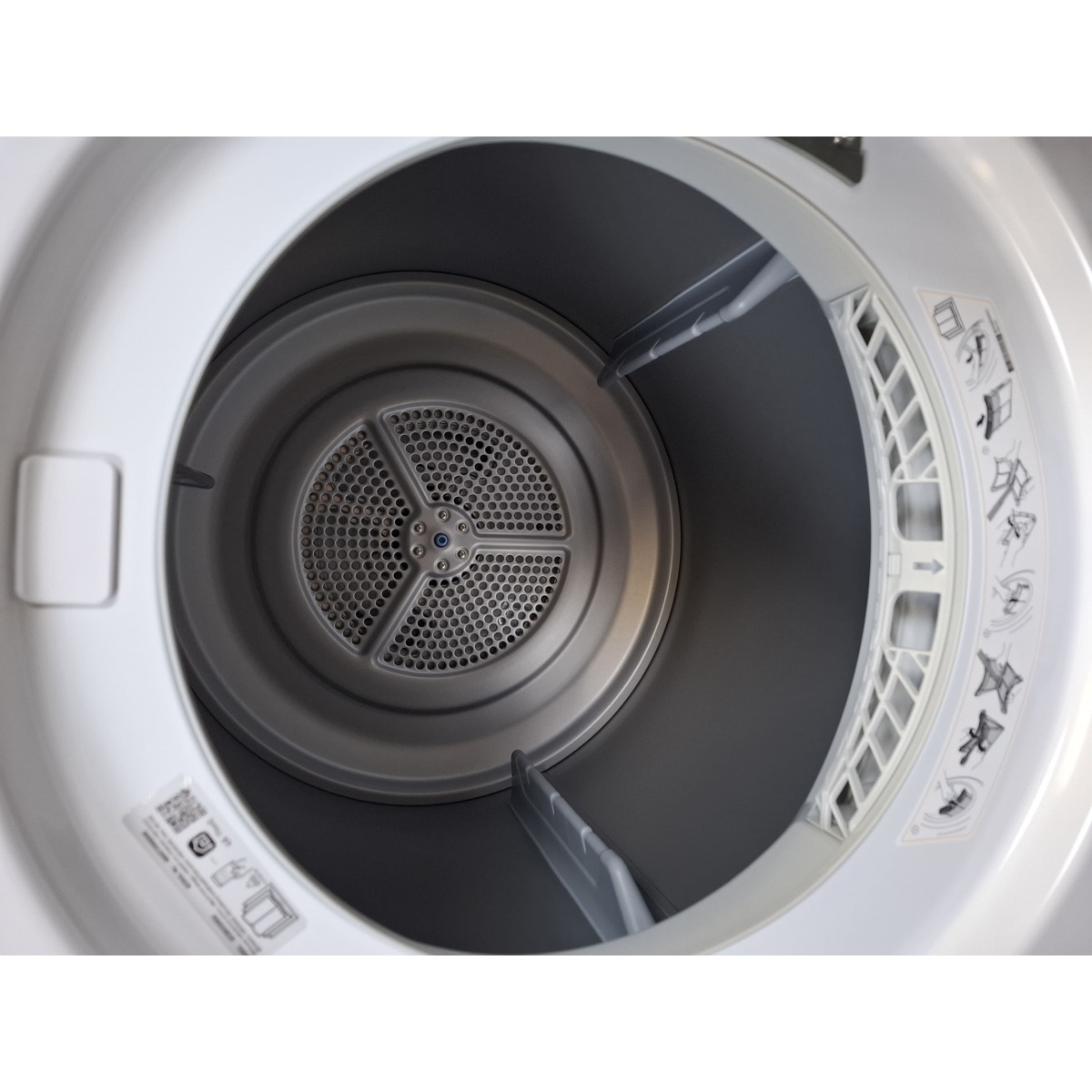 Сушильная машина LG DC90V3V6W, белая