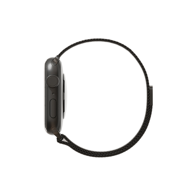 Ремешок из нержавеющей стали VLP для Apple Watch 42 / 44 / 45, чёрный Ремешок из нержавеющей стали VLP для Apple Watch 42 / 44 / 45, чёрный