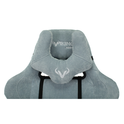 Кресло игровое zombie viking knight lt28 fabric серый