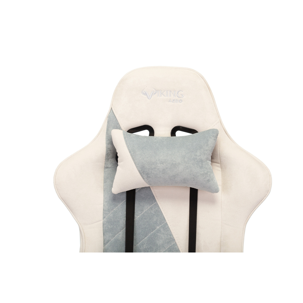 Кресло игровое Zombie VIKING X Fabric (Цвет: White / Grey)