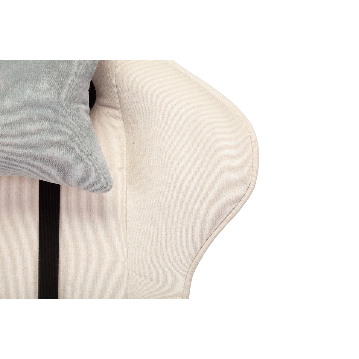 Кресло игровое Zombie VIKING X Fabric (Цвет: White / Grey)