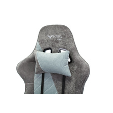 Кресло игровое Zombie VIKING X Fabric (Цвет: Gray / Blue)