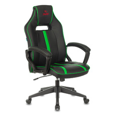Кресло игровое Zombie A3 (Цвет: Black/Green)