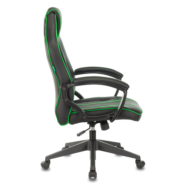 Кресло игровое Zombie A3 (Цвет: Black/Green)