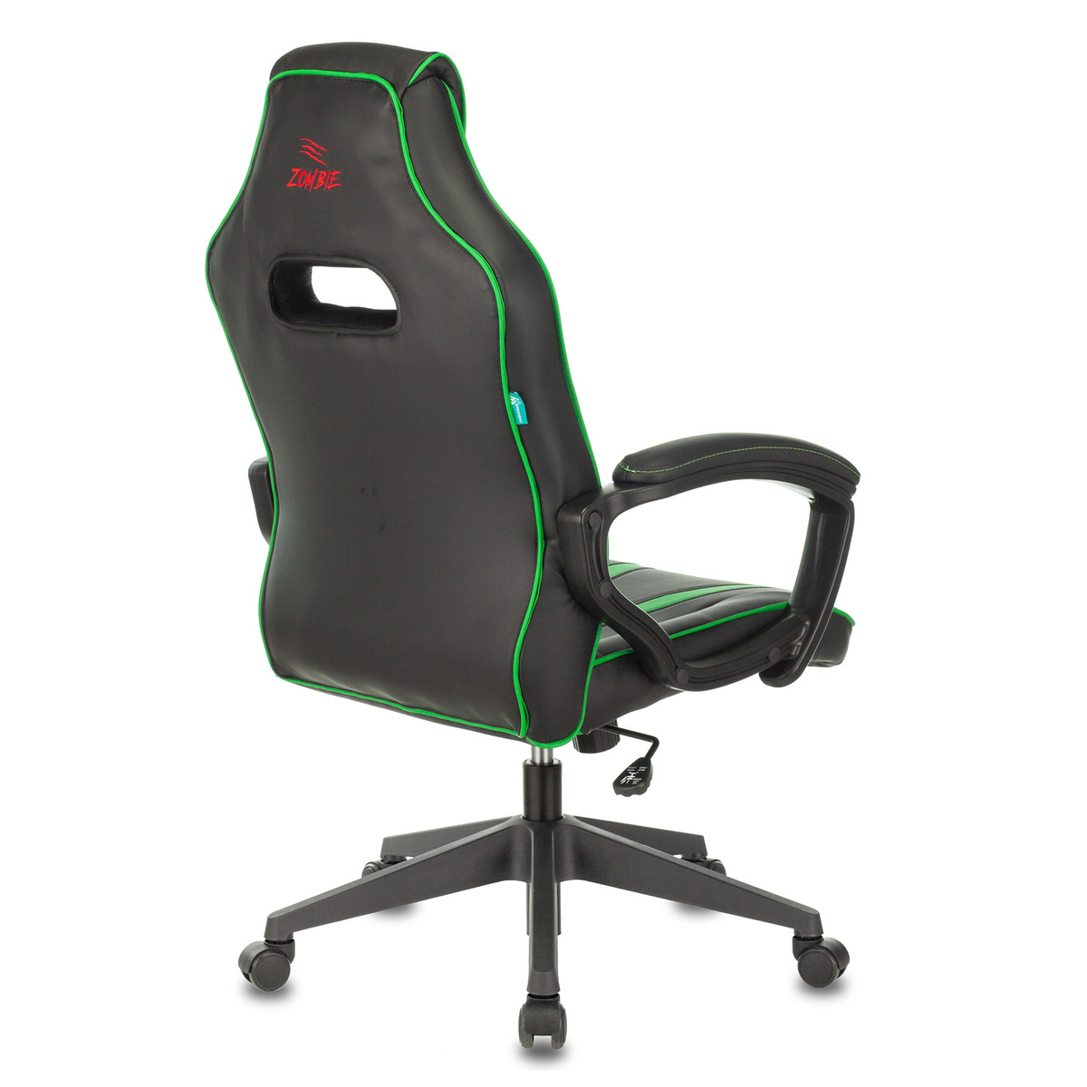 Кресло игровое Zombie A3 (Цвет: Black / Green)