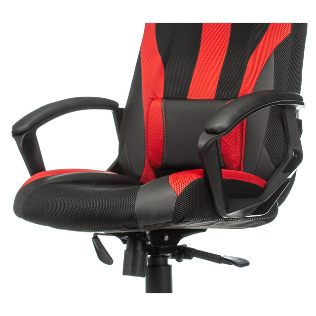 Кресло игровое Zombie VIKING-9 (Цвет: Black/Red)