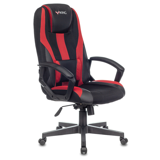 Кресло игровое Zombie VIKING-9 (Цвет: Black / Red)