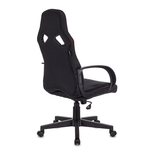 Кресло игровое Zombie RUNNER (Цвет: Black/Red)