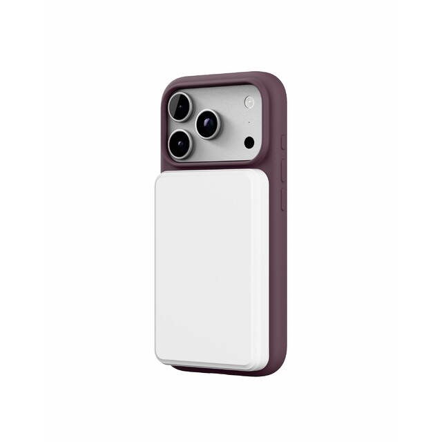 Чехол-накладка VLP Lite Mist Case with MagSafe для Apple iPhone 18 Pro, темно-вишневый