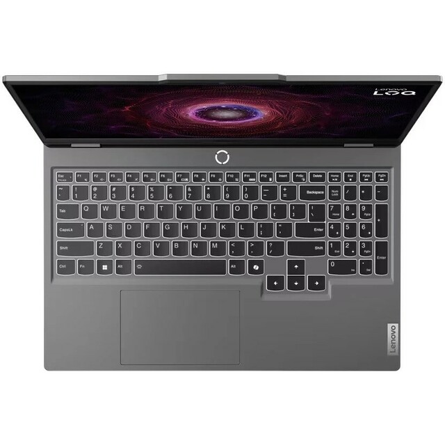 Ноутбук Lenovo LOQ 15ARP9 (Ryzen 7 7435HS/24Gb DDR5/SSD512Gb/NVIDIA GeForce RTX 4050 6Gb/15.6 /noOS/Luna Gray) (83JC005ERK)