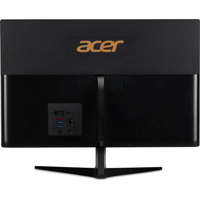 Моноблок Acer Aspire C22-1800 21.5 Full HD i5 1335U (1.3) 8Gb SSD256Gb Iris Xe CR noOS GbitEth WiFi BT 65W клавиатура мышь Cam черный 1920x1080