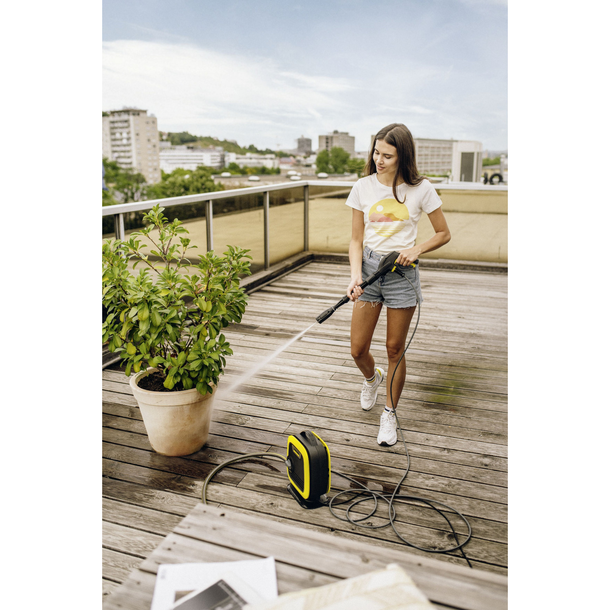 Минимойка Karcher K Mini (Цвет: Yellow)