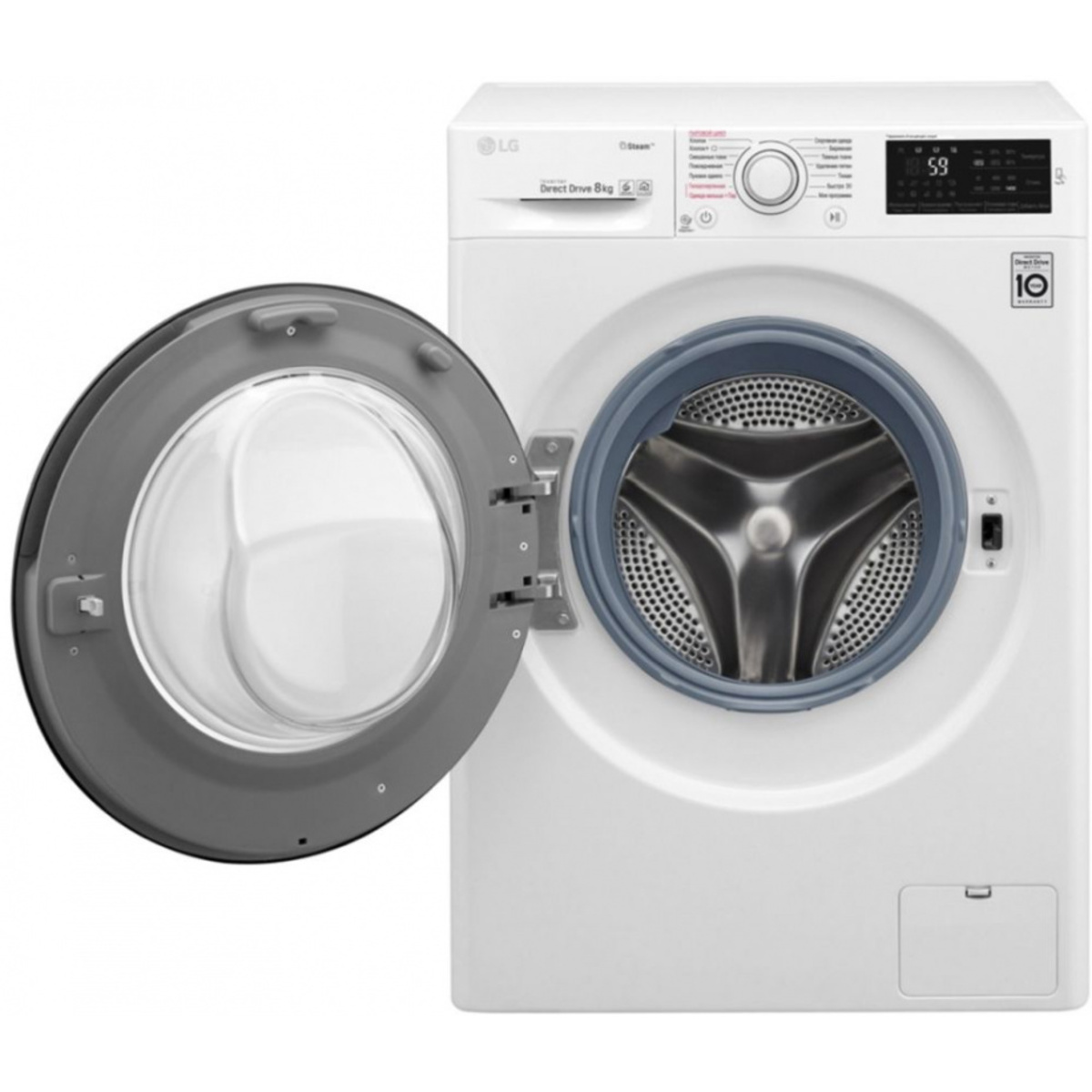 Стиральная машина LG F4M5TS6W (Цвет: White)