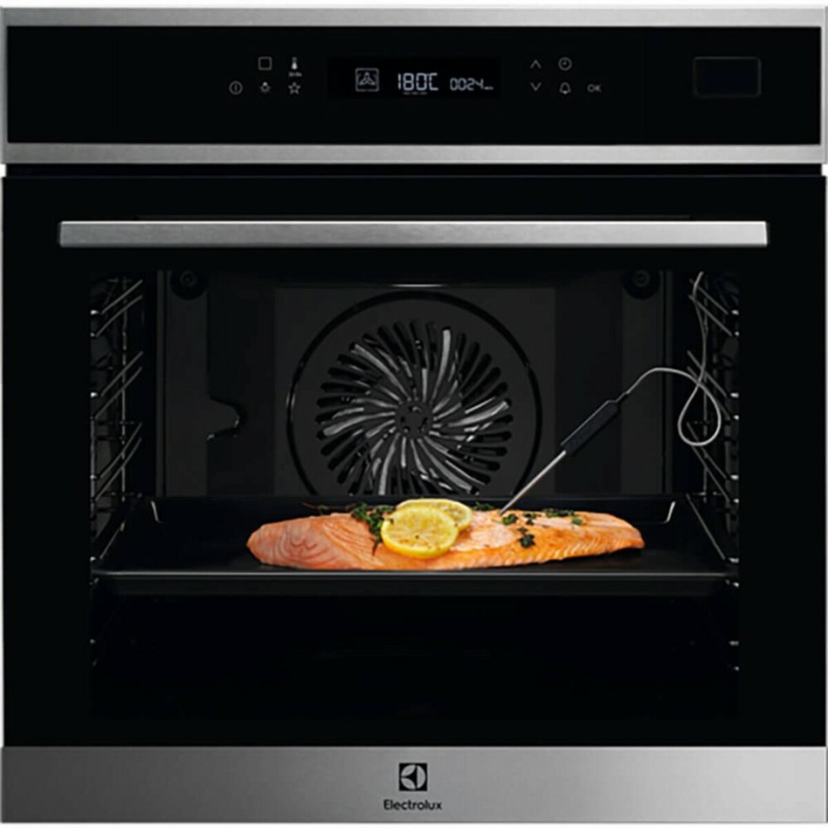 Духовой шкаф Electrolux EOB7S31X, черный