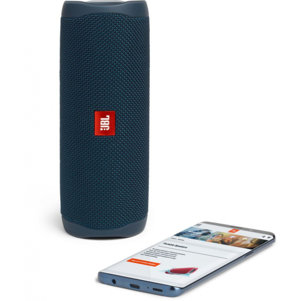 Портативная колонка JBL Flip 5 (Цвет: Blue)