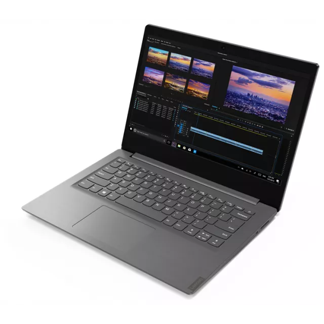 Ноутбук Lenovo V14-IGL Pentium Silver N5030 4Gb SSD256Gb Intel UHD Graphics 605 14 TN FHD (1920x1080) Free DOS grey WiFi BT Cam