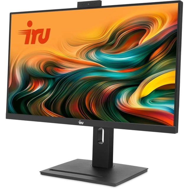 Моноблок IRU 23AM (AMD Ryzen 5 5675U 2.1Ghz/8Gb DDR4/SSD 256Gb/AMD Radeon Graphics/23.8 /IPS/FHD (1920x1080)/Windows 11 Pro), черный 