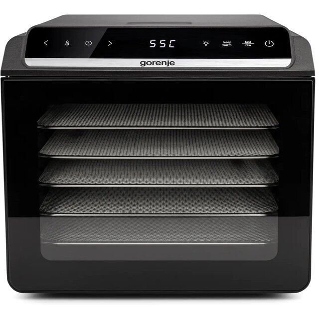Сушка для фруктов и овощей Gorenje FDK600DB, черный