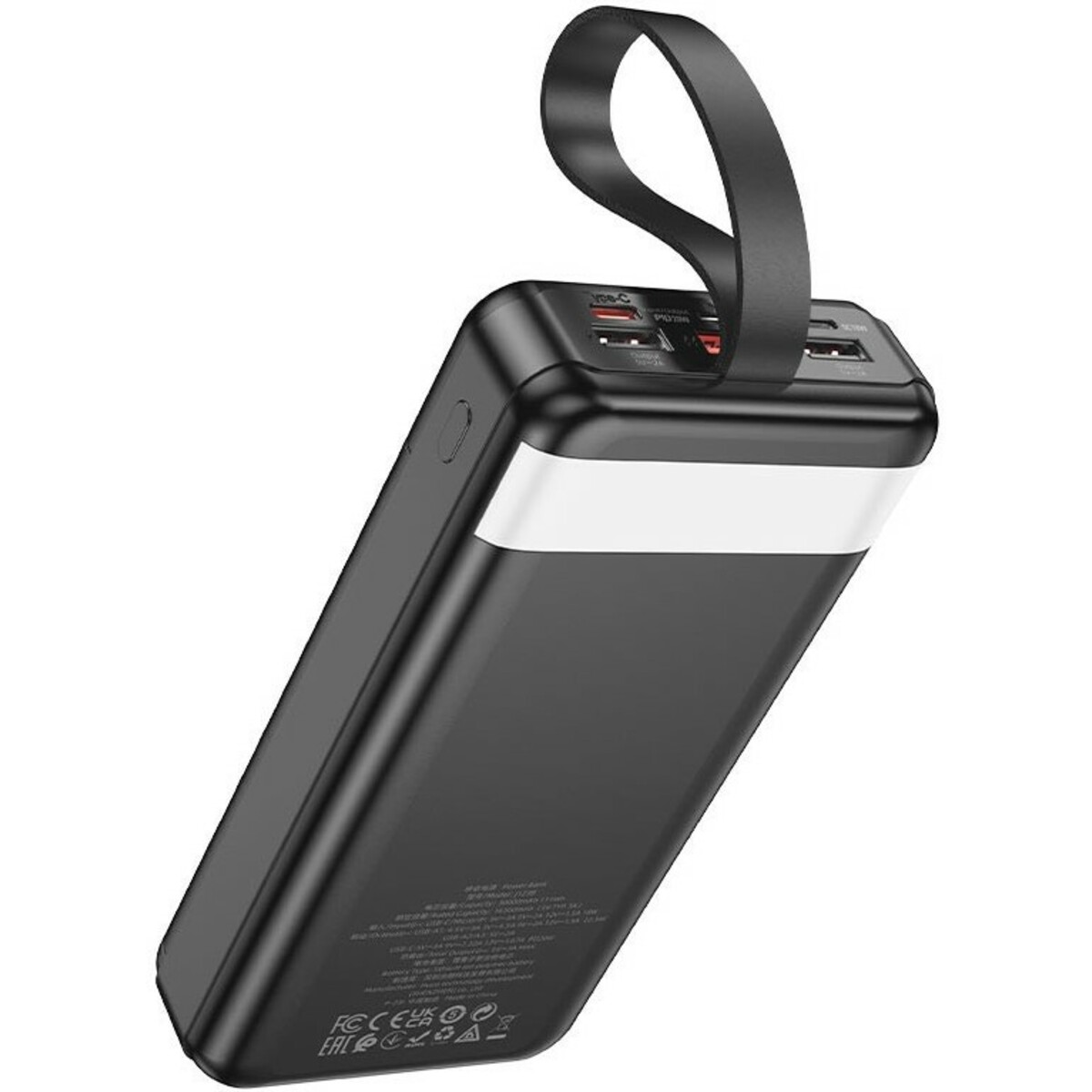 Внешний аккумулятор Hoco J123B Element 30000mAh, черный 