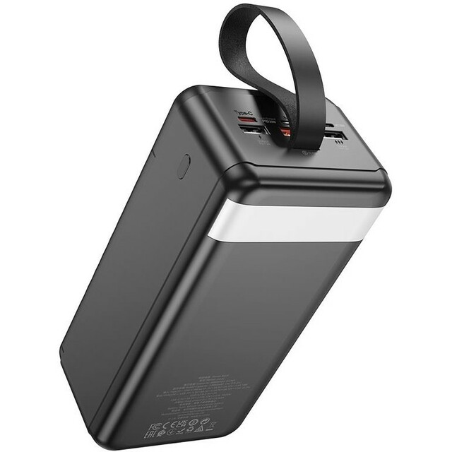 Внешний аккумулятор Hoco J123C Element 60000mAh, черный Внешний аккумулятор Hoco J123C Element 60000mAh, черный