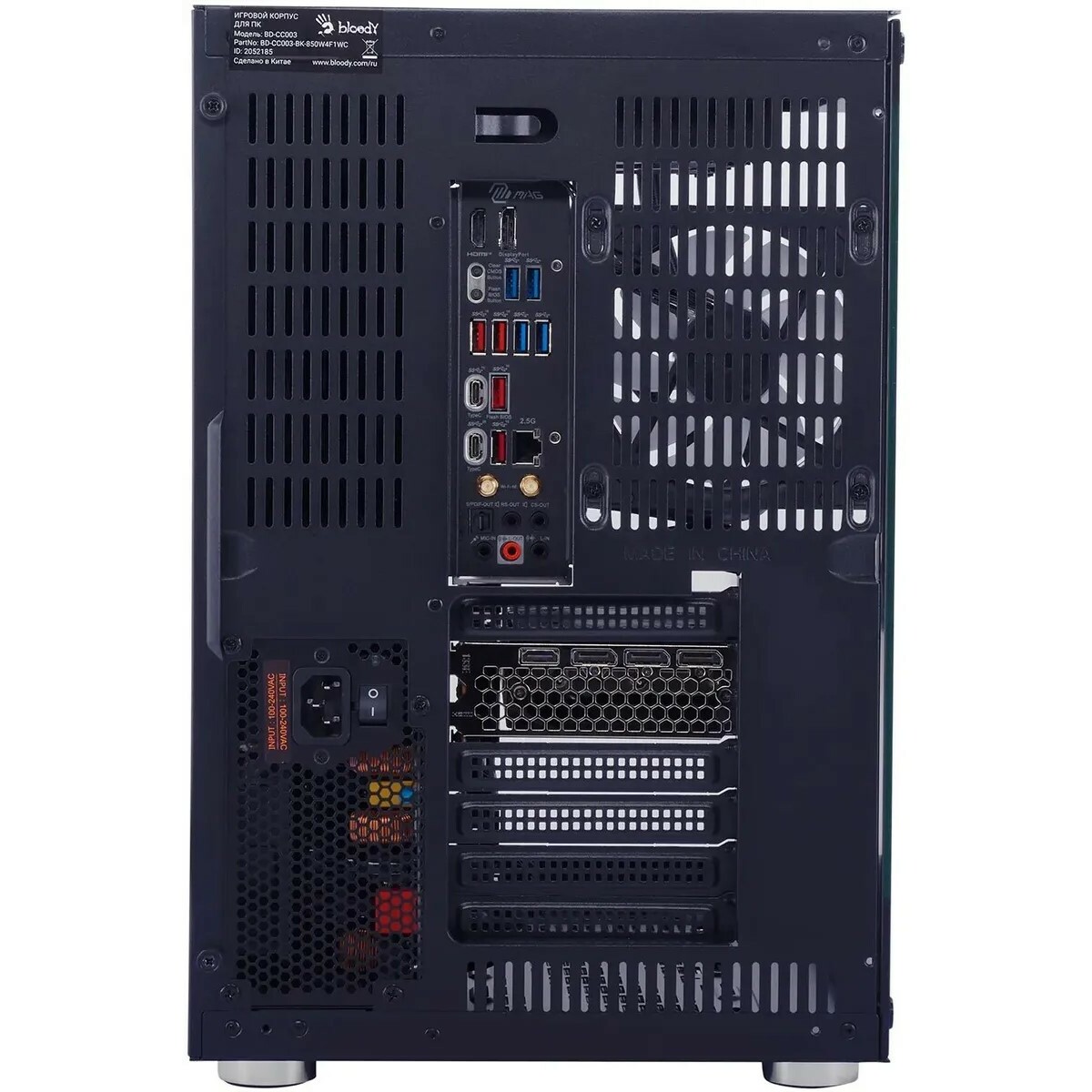 ПК Bloody BD-PC CZ79C3 (Core i7 13700F 2.1Ghz/32Gb DDR5/SSD1Tb/NVIDIA GeForce RTX 4070 Ti Super 16Gb/Windows 11 Home/black)