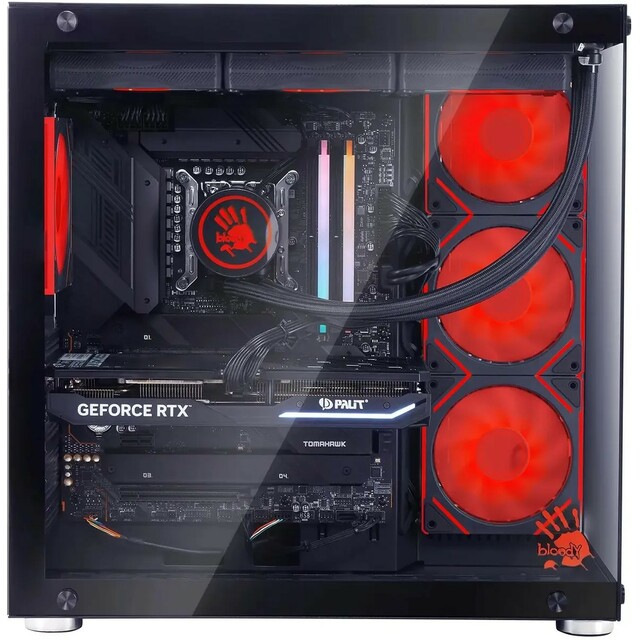 ПК Bloody BD-PC CZ79C3 (Core i7 13700KF 3.4Ghz/32Gb DDR5/SSD1Tb/NVIDIA GeForce RTX 4070 Ti Super 16Gb/Windows 11 Home/black)