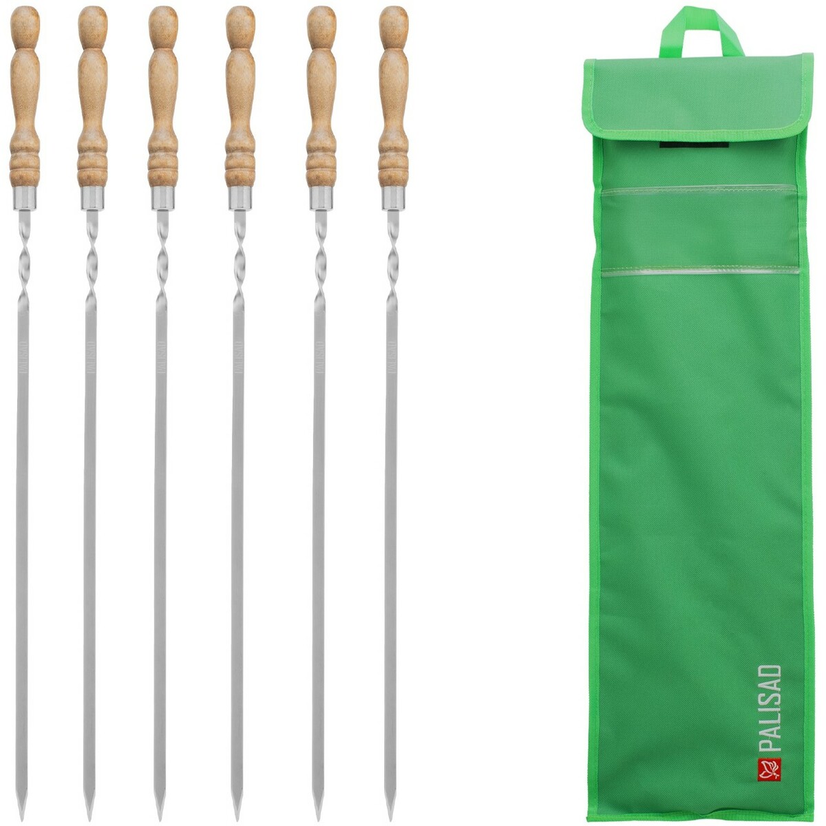 Набор шампуров плоских PALISAD Camping 69753