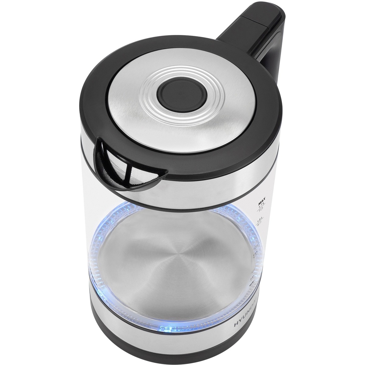 Чайник Hyundai HYK-G3509 (Цвет: Silver/Black)