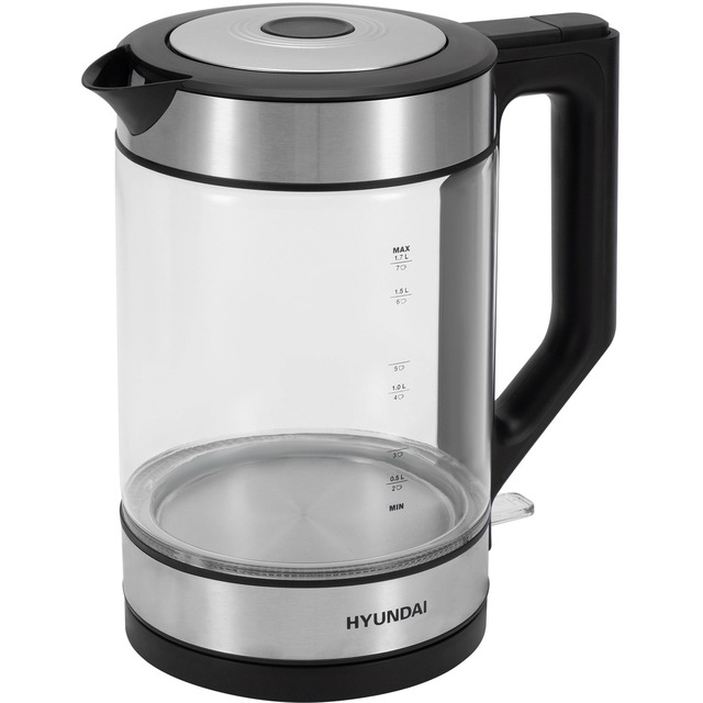 Чайник Hyundai HYK-G3509 (Цвет: Silver / Black)