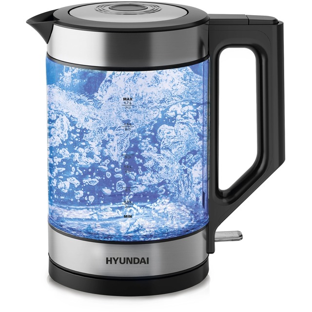 Чайник Hyundai HYK-G3509 (Цвет: Silver / Black)
