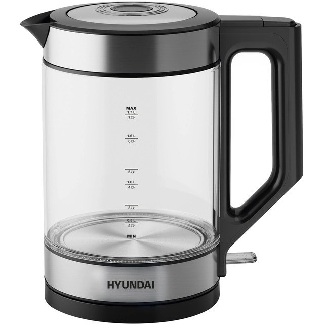 Чайник Hyundai HYK-G3509 (Цвет: Silver / Black)