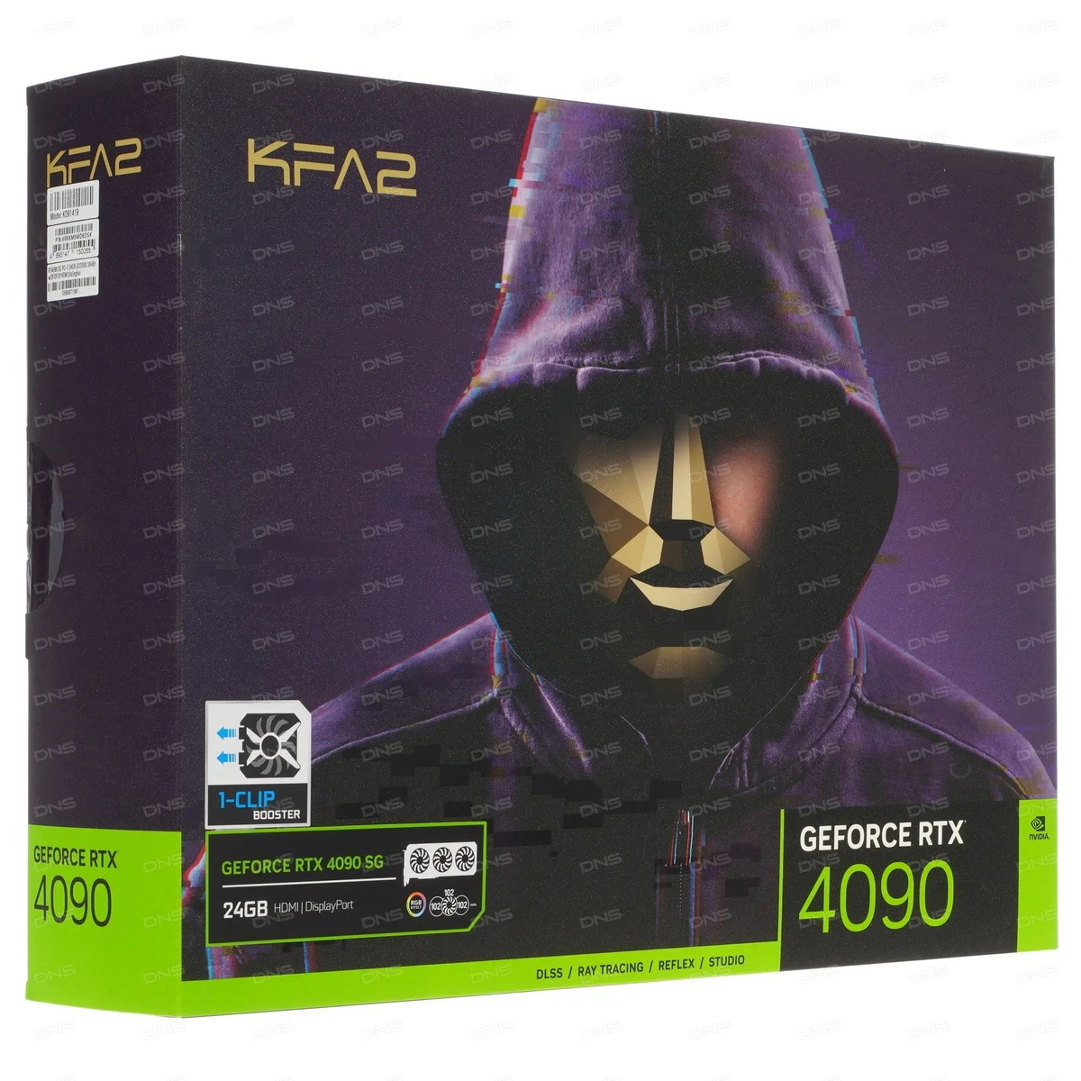 Видеокарта KFA2 GeForce RTX 4090 SG 1-Click OC