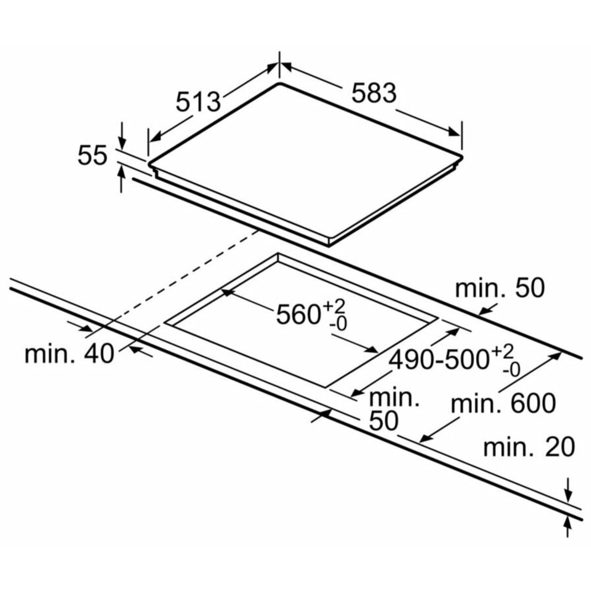 Варочная панель Bosch PIF645BB1E (Цвет: Black / Silver)