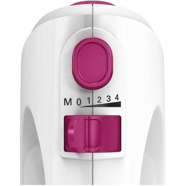Миксер ручной Bosch MFQ2210P (Цвет: White/Pink)