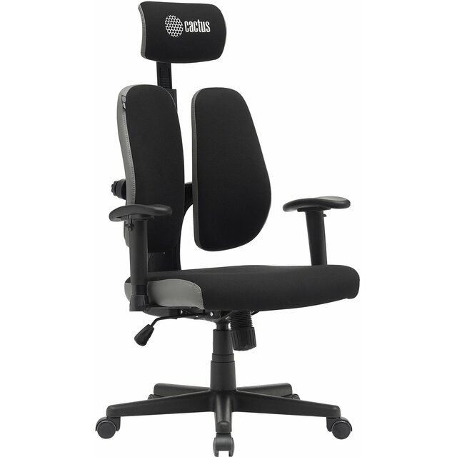 Кресло Cactus CS-CHR-MC03-BKGY (Цвет: Black / Gray)