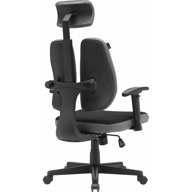 Кресло Cactus CS-CHR-MC03-BKGY (Цвет: Black / Gray)