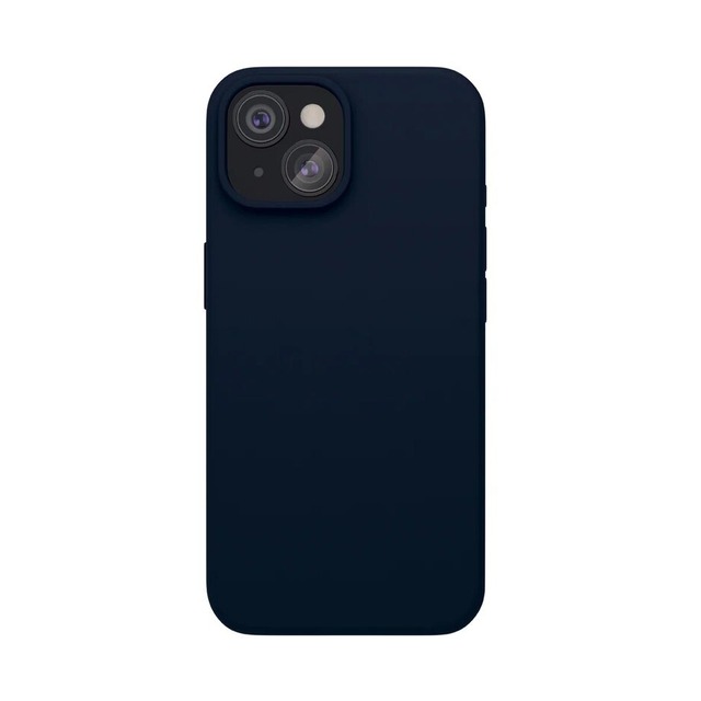 Чехол-накладка VLP Aster Case with MagSafe для смартфона Apple iPhone 15 Plus (Цвет: Dark Blue)