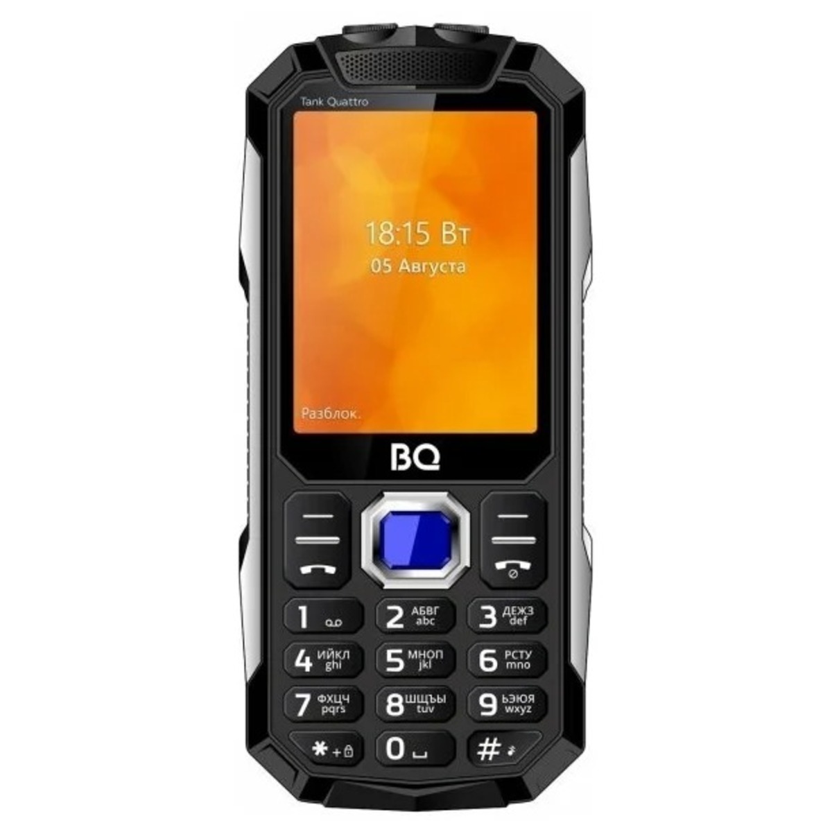 Мобильный телефон BQ 2819 Tank Quattro (Цвет: Black)