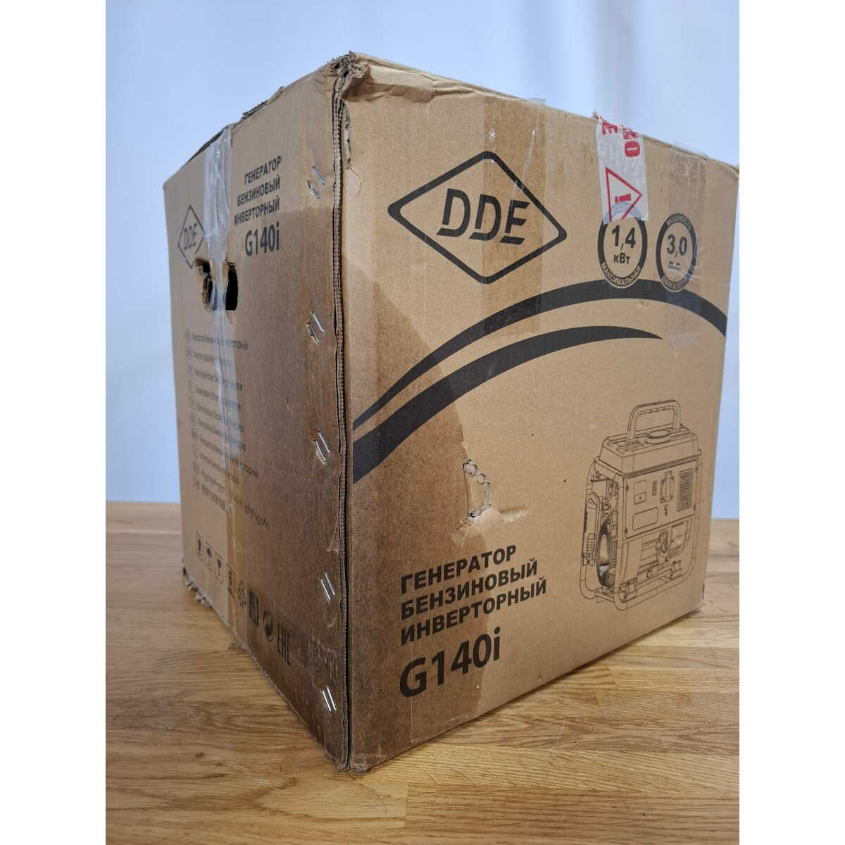 Генератор DDE G140i (Цвет: Black/Red)