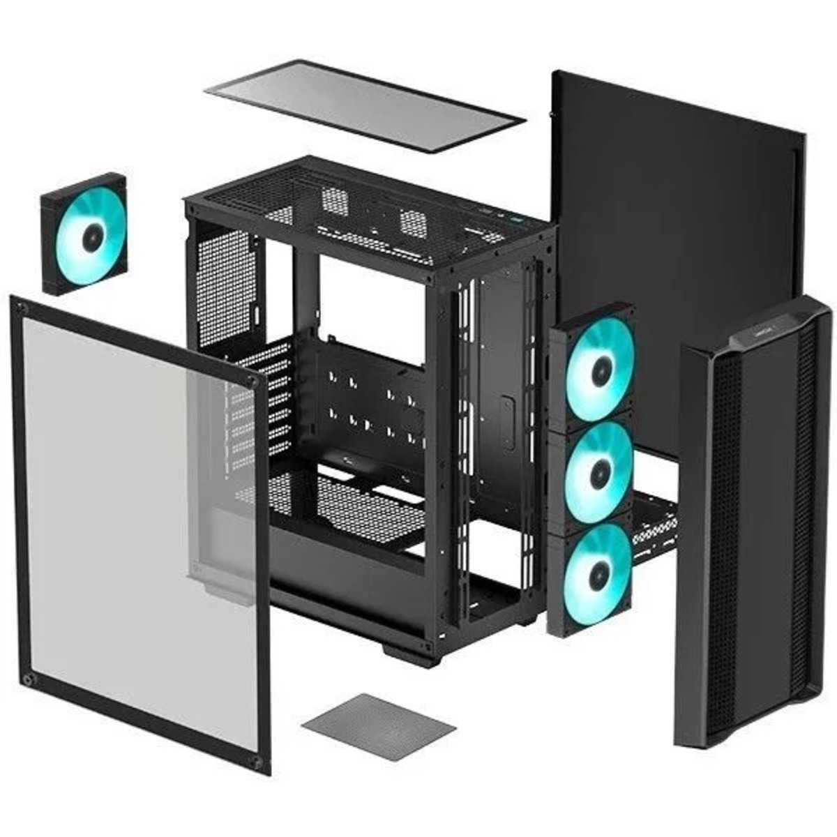 Корпус Deepcool CC560 V2, черный