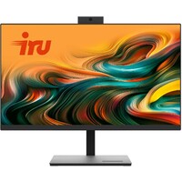 Моноблок IRU Tactio (Intel Core i5 12450H 2Ghz/16Gb DDR4/SSD 512Gb/Intel UHD Graphics/23.8 /IPS/FHD (1920x1080)/noOS/black/WiFi/BT/Cam)