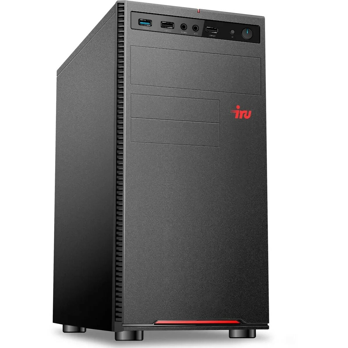 ПК IRU Home 310H6SE (Core i3 13100 3.4Ghz / 8Gb DDR4 / SSD256Gb / Intel UHD Graphics 730 / FreeDOS / black) 