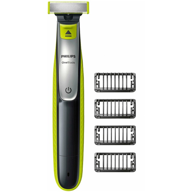 Триммер Philips OneBlade QP2530 / 20 (Black / Green)