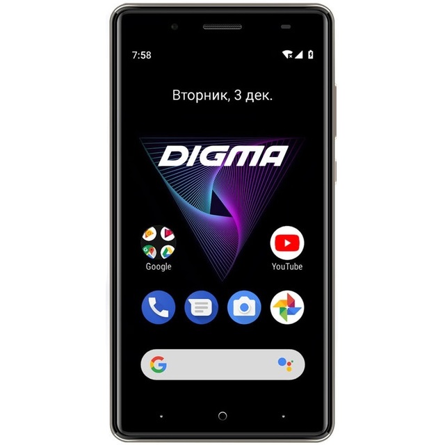 Смартфон Digma Hit Q500 3G 8Gb (Цвет: Gray)