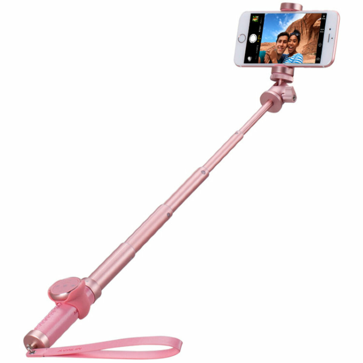 Монопод Momax Selfie Pro 90cm (Цвет: Rose Gold)