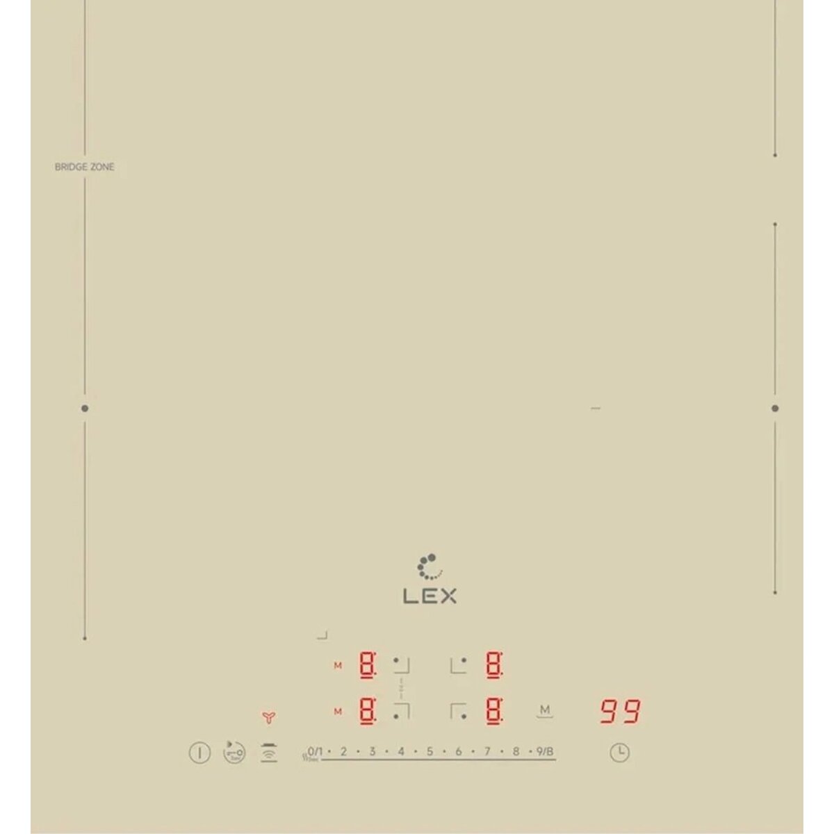 Варочная панель Lex EVI 641A I IV (Цвет: Ivory)