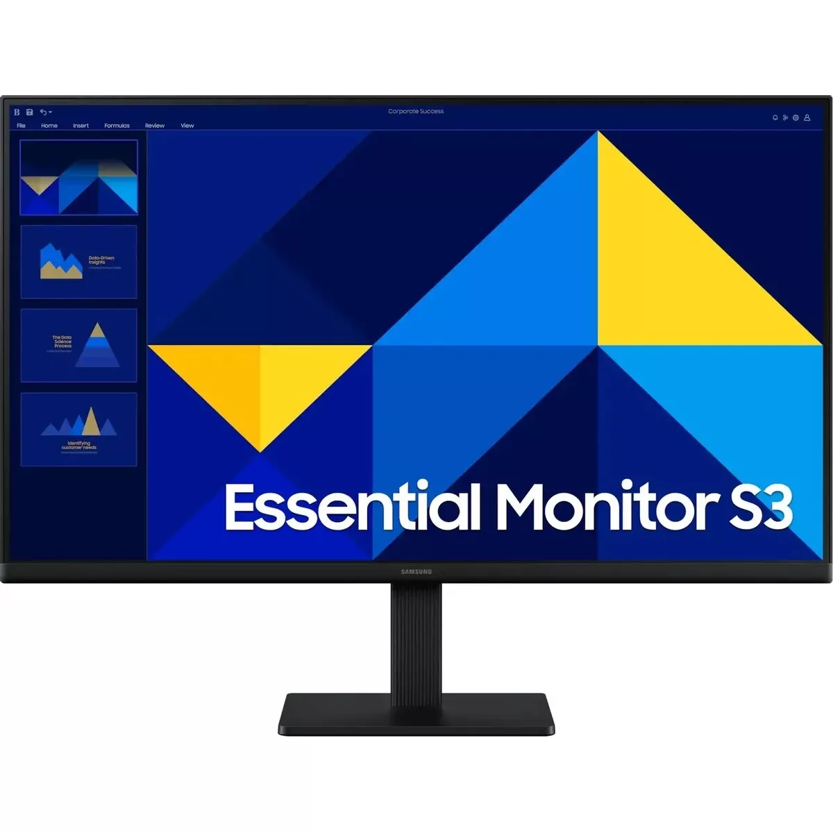 Монитор Samsung 27  S27D300GAUXEN, черный 