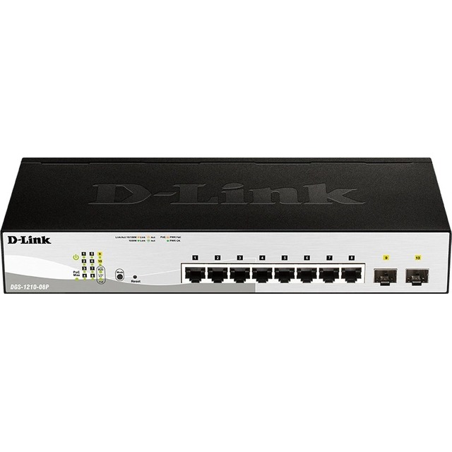 Коммутатор D-Link DGS-1210-08P DGS-1210-08P / G3A
