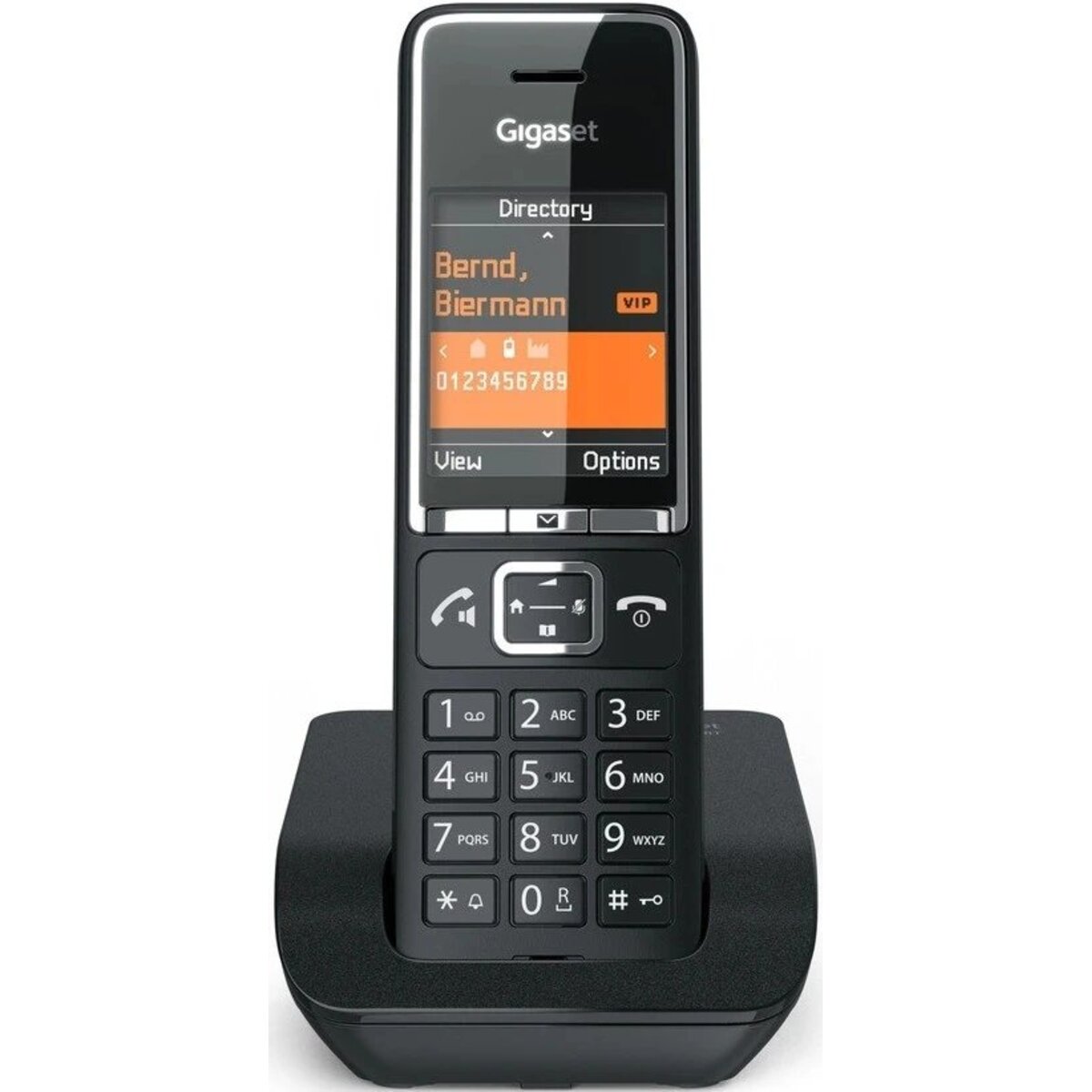 Радиотелефон Dect Gigaset Comfort 550 RUS, черный